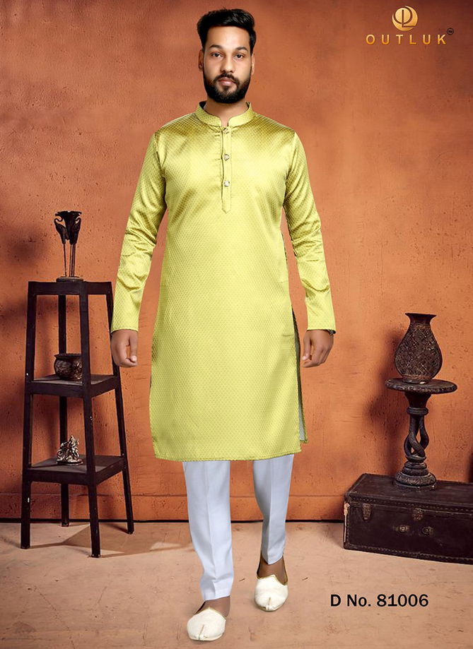 Outluk Vol 81 Festive Mens Wear Wholesale Kurta Pajama Collection